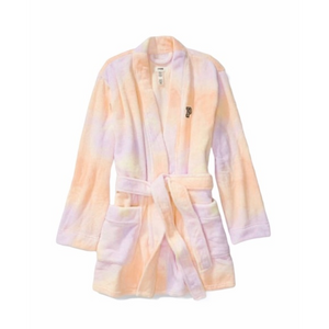 Victoria’s Secret VS Pink‎ Tie Dye Wrap Fleece Robe
